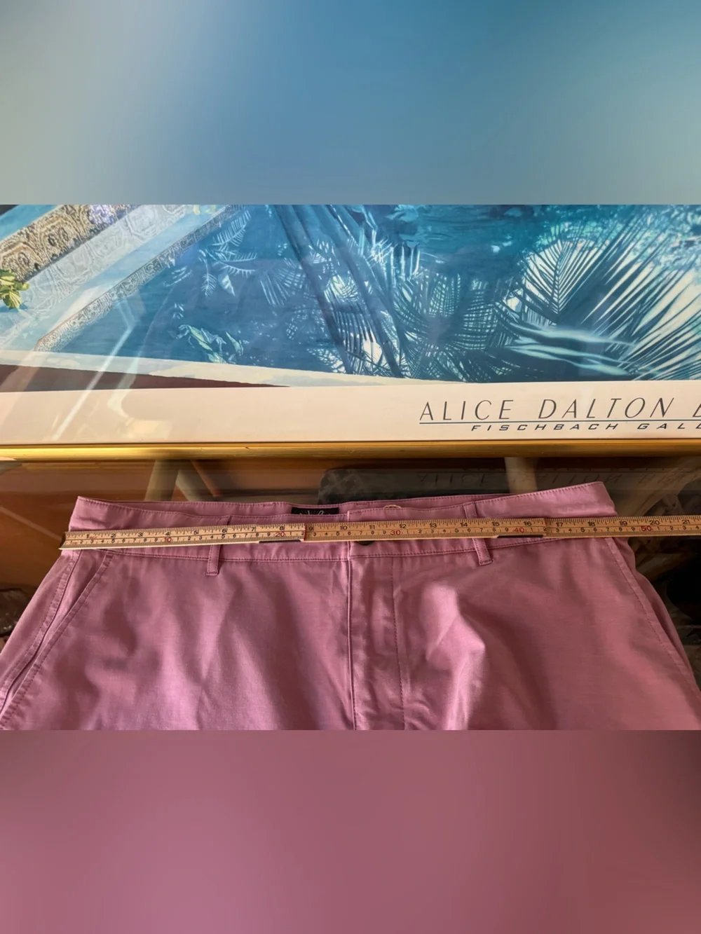 Faherty All Day Hybrid Performance Shorts Summer Violet Purple Size 36